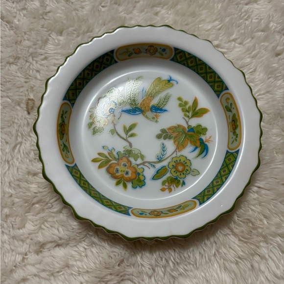 Vintage Sango One World Jade Garden Dessert Bowls - Picture 1 of 3